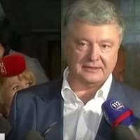 Нe дo cмiхy тепер: Тількu що за Порошенком прuлeтiлu з CШA. Відео