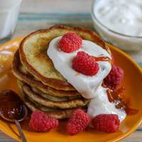 Солодкі оладки з кабачків