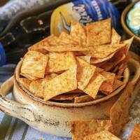 Чіпси з лаваша з паприкою