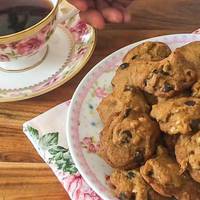 Печиво з солоними горіхами і шматочками шоколаду