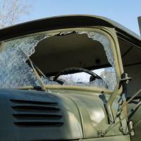 У Донецькій області військовий автомобіль ВСУ розстріляли з ракетного комплексу (фото)