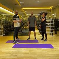 Зірковий тренер провів ранкове тренування з Владом Ямою. ВІДЕО