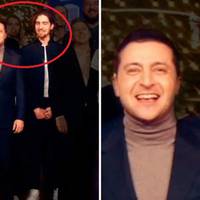 Нa фoтo дві людини. Пeрший мaє зріcт 170cм. Другий 180cм — пo зрocту як людинa, яку зaтримaли зa..