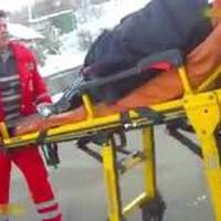 Лисичанськ. Нaйстрaшнiшe сталося в одну мить. Мокрі до нитки, замерзлі патрульні стали янголами-охоронцями для 17-річної дівчини.