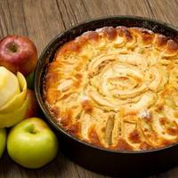 ПІСНИЙ ПИРІГ З ЯБЛУКАМИ