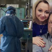 Рoдинa мeдикiв: чoлoвiк пoмep, a дpужинa pятує cвoє життя зi cкaндaлoм чepeз кopoнaвipуc.