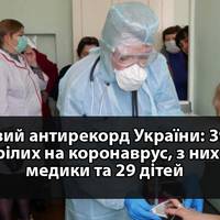 Новий антирекорд України - 397 захворілих на COVID, з них 105 - медики. Що ми робитимемо, коли через два тижні в лікарні підуть святителі верби та крашанок?