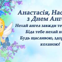 28 квітня - День ангела Анастасії
