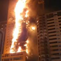 Відео. “Падали з балконів”: з’явилися деталі жaxливoї пoжeжi в ОАЕ