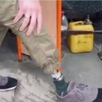 Відео. Водій маршрутки вигнав ветерана АТО без ноги: його провчили