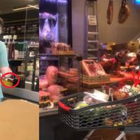 “Я не повірила своїм очам”: Блогерка хвилину тому зустріла Зеленського в супермаркеті, який скуплявся продуками з охороною