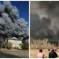 Масштабна НП обрушилася на Україну, вибухають боєприпаси: перші фото катастрофи