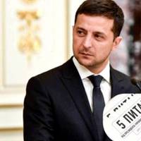 “Слуга народу” показали перші підсумки опитування Зеленського. фото