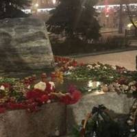 В Москві знайшлися ті хто разом з Україною вшанував жерт 