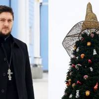 “До якого свята ми готуємось? Різдва чи Хеловіну?”: в ПЦУ обурилися “відьмацькою шляпою” на головній ялинці країни