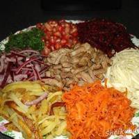 Святковий салат Калейдоскоп