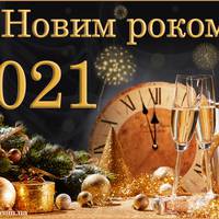 З Новим Роком! Нехай 2021 рік принесе в ваш дім тільки радість і добро!