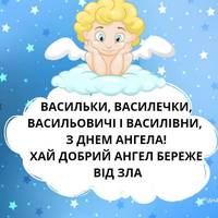 14 січня - День ангела Василя та Василини