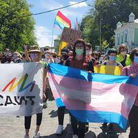 У Києві пройшов Транс-Марш, без спроб нападу не обійшлося