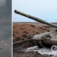 Один український танк вступив у бій із ворожою колоною. Бутусов показав відео з героями