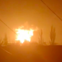 У РОСІЙСЬКОМУ БРЯНСЬКУ ВИБУХНУЛА ТА ПАЛАЄ МІСЦЕВА НАФТОБАЗА