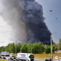 Пожежа у Підмосков’ї: є загиблі та багато поранених