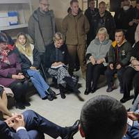 Штайнмаєр ховався в укритті під час повітряної тривоги на Чернігівщині