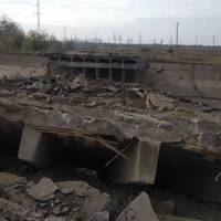 На окупованій правобережній Херсонщині почали масово підриватися мости