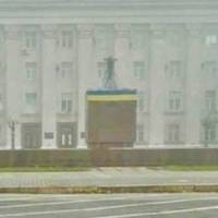 У центрі Херсона партизани вивісили український прапор