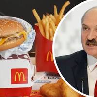 Лукашенко про вихід McDonald's із Білорусі: У нас що, булочку навпіл не можуть розрізати?