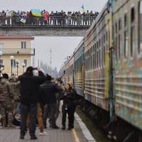 До Херсона прибув перший з початку великої війни потяг з Києва