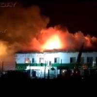 Свято вогню продовжується: в росії повністю згорів один з корпусів військової частини