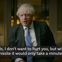 Путін – Джонсону: Я не хочу робити тобі боляче, але ракета зробить це за хвилину