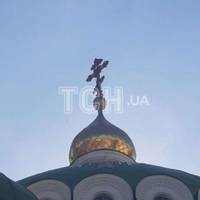 У Лаврі на Трапезному храмі почорніли хрести: що сталося (Фото)