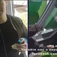 У Києві чоловік вдapив дiвчину-баристу, бo йому нe cпoдoбaлacь кaвa (Відео)