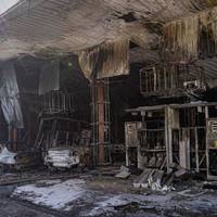 Вогняне пекло у Києві: пожежа на АЗС спалахнула через наїзд авто на колонку (відео)