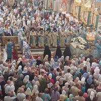 На Тернопільщині, в Почаївській лаврі молились прочани УПЦ МП