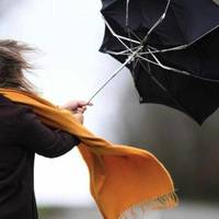 У вісьмох областях України оголошено штормове попередження