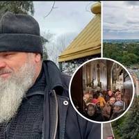 У Бородянці активісти і військові звільнили від УПЦ МП храм, де під час окупації була тюрма. Відео