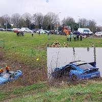 У Нідерландах в озері втопили елітний спорткар на київських номерах за майже 7 млн грн