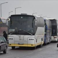На одному з пунктів пропуску польські протестувальники заблокували рух автобусів
