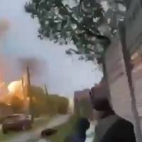 Атака на Чернігів: момент влучання потрапив на відео