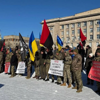 Розстріл 4 поліцейських і ексвійськового на Черкащині: чому люди вийшли на мітинг і що розповів син