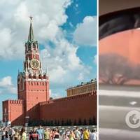 У Росії чоловік закидав стіну Кремля 