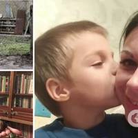 У Бучі дитина носить їжу на могилу мами, яка померла в підвалі під обстрілами